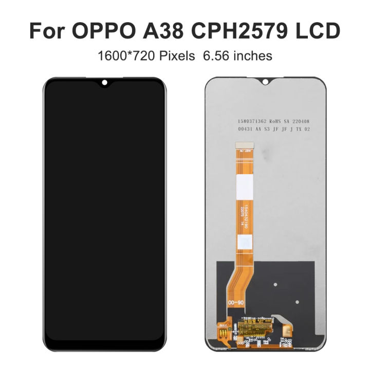6.56"%20Display%20Screen%20for%20Oppo%20A38%20Lcd%20Display%20Digital%20Touch%20Screen%20with%20Frame%20for%20Oppo%20A38%20CPH2579%20Screen%20Replacement%20-%20Image%202