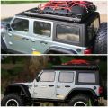 1/10 Scale RC Car Side Roof Top Tent Shade Awning Rain Canopy Sunshade for AXIAL SCX10 TRAXXAS TRX4 Crawler Camping Accessory.