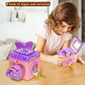 3D Maze Treasure Chest With Lock Key DIY Blind Box Play Unlock Game Educational Toys For Children Princess Girl Birthday . 
