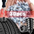 30pcs Vacuum Tire Special Rubber Nail Tire Repair Tool Car Tire Electric Bike General Non-destructive Quick Tire Repair Nail. 