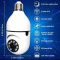 Wireless Bulb Security Camera E27 Security Bulb Camera. 