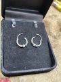 Italian pure silver S925 Earrings for women and kids | 22k Silver Baliyaan Earrings |. 