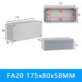 New Design IP67 Cast Aluminum Waterproof Case Outdoor Electronic Project Junction Box Sealed Terminal Enclosure for Electronics.