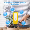 WiFi Soil Monitor Tuya Smart Temperature and Humidity Sensor Smart Life Real-time Monitoring Garden Automation Low Battery Alert. 