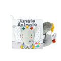 Soft Baby Books 3D Touch Feel High Contrast Cloth Book Sensory Early Learning Stroller Toys for Infant Toddler Toy 0-12 Months. 