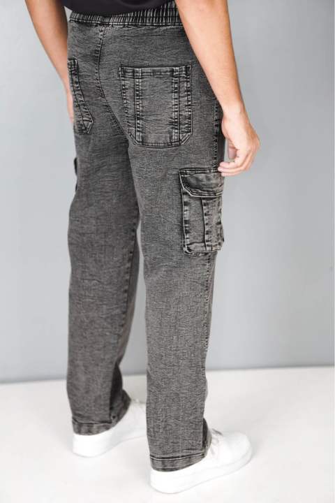 Cargo 6 pocket baggy jeans pant