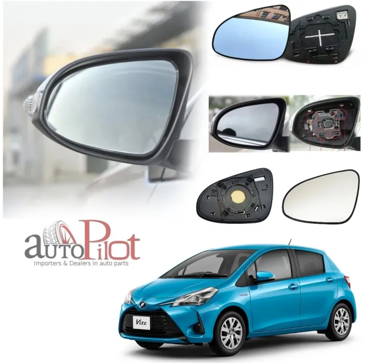 Toyota%20Vitz%20KSP130%20side%20mirror%20lens/glass%20right%20side%20-%20Image%202