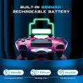 Wireless Controller for PS4,Excellent Performance Double Shock Gamepad Compatible with Playstation 4/Pro/Slim with Headset Jack. 