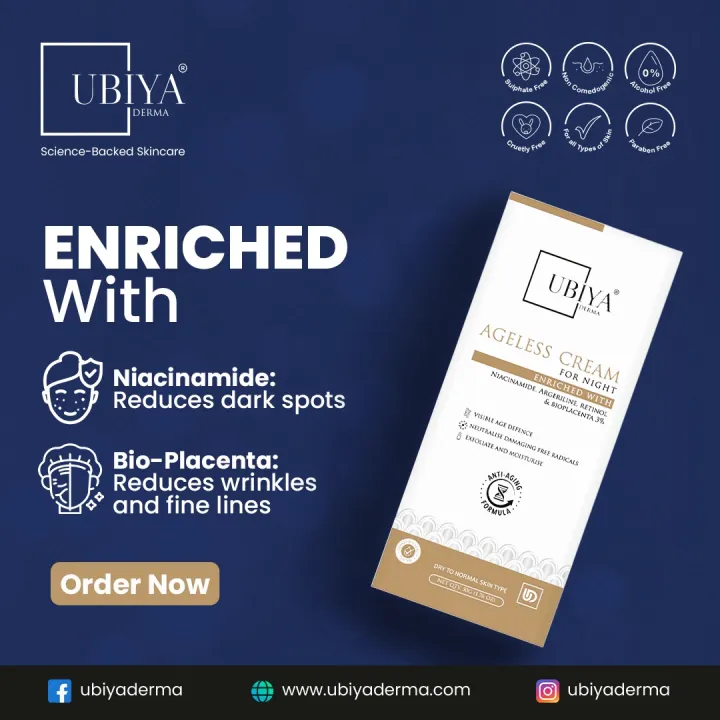 UBIYA%20DERMA%20Ageless%20Night%20Cream%20with%203%25%20Bio-Placenta,%20Retinol%20&%20Niacinamide%20%7C%20Anti-Aging%20Cream%20for%20Wrinkles,%20Fine%20Lines%20&%20Dark%20Spots%20%7C%20Face%20Moisturizer%20for%20Dry%20to%20Normal%20Skin%20%E2%80%93%2050g%20-%20Image%205