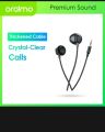 Oraimo Airy Tune Halo Lite (OEP-320) Wired Earphones – Premium Sound, Clear Calls, Remote Control. 