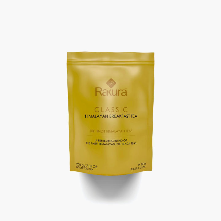 Citrus Rakura Tea Rakura Classic Himalayan Breakfast Tea 200g | Loose CTC Tea | Classic ...