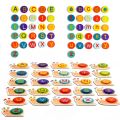 New Kids Alphabet Learning Toys 3D Letter Matching Puzzle Blocks Early Education Teaching Aids Toys and . 