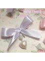 Cute Fairy Doll Style Bow Flower Hijab Pin for Girls, 1 Piece. 