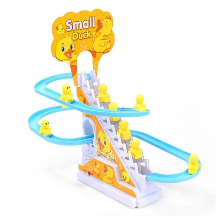 Musical Penguin Roller Coaster Track Set With Tiny Penguin Toys With Lights & Sound