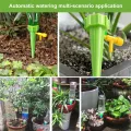 Automatic Drip Irrigation System Self Watering Spike for Flower Plants Greenhouse Garden Adjustable Auto Water Dripper Device. 