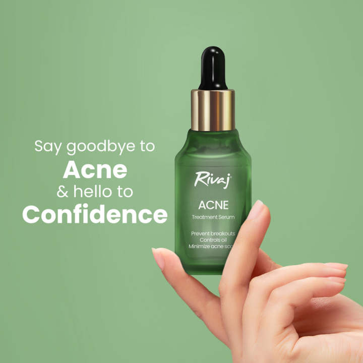 Rivaj acne treatment face serum 30ml