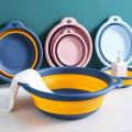 Portable Foldable Laundry Basin Plastic Travel Folding Wash Basin Safe Durable Foldable Wash Basin Bathroom Household Supplies. 