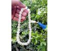 Original White Onyx Premium Tasbeeh 8-10mm Pure White Marble 33 Beads Tasbih. 