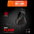 FANTECH HQ53 FLASH LIGHTWEIGHT RED/WHITE ACCENT LIGHTING GAMING HEADSET. 