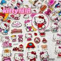 Hot Sale Hello Kitty & My Melody 3D Bubble Stickers - Random Cute Cartoon Reward Decals for  DIY Decor Scrapbook Phone Case. 