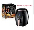 Sokany Digital Air Fryer 5 Ltr With Detachable Basket. 