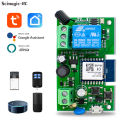 Wifi Smart Switch 7-32V 85-250V Mini Wifi Light Controller 433RF Receiver Gate Garage Opener Smart Life Tuya APP 1 Gang Relay. 