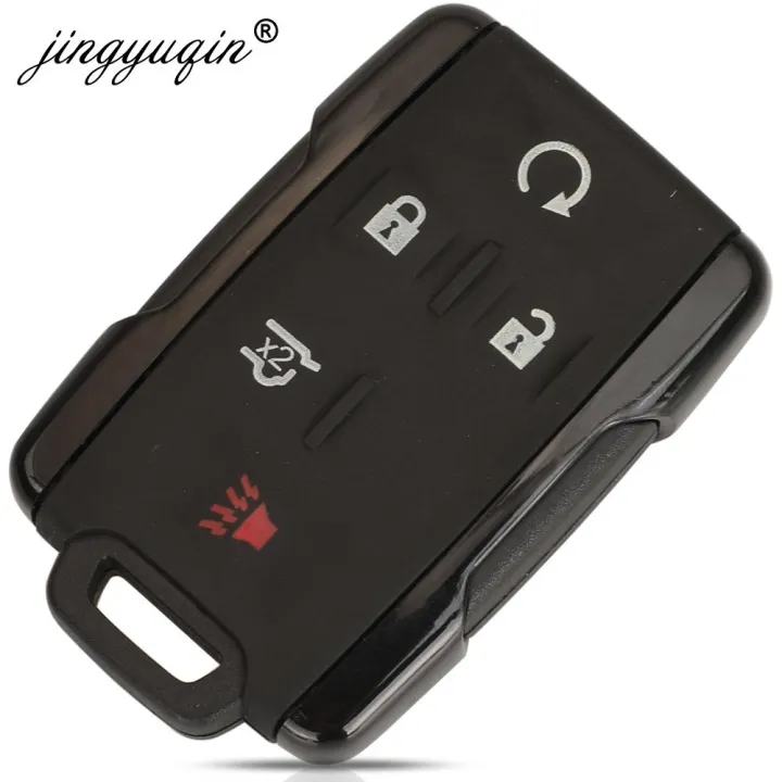 jingyuqin%203/4/5/6BTN%20Keyless%20Entry%20Case%20for%20GMC%20Yukon%20XL%20Chevrolet%20Tahoe%20Suburban%20Sierra%20Silverado%20Remote%20Key%20FOB%20Shell%20Housing%20-%20Image%203