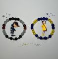 trending Matching Coraline and wybie bracelets. 