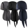 Outdoor Sports Pirate Hat Breathable Quick-Drying Headband Sweat-Absorbent Helmet Lining Unisex Beanies Cycling Running Fishing.
