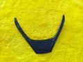 Toyota Yaris 2019-2024 Carbon Fiber Steering Logo + Steering Trim Carbon Fiber (Combo Pack). 
