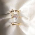 High-End Ethereal Elegance Ring Collection, 3-Piece Ring Set with Box!🎁 For Girls & Women. 