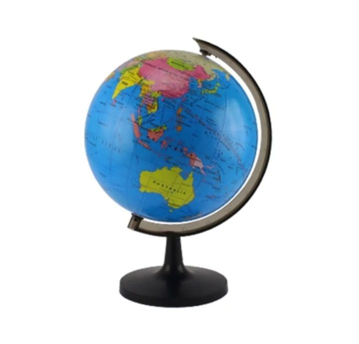 big size Rotating World Earth Globe Atlas Map Geography Education Toy Desktop...