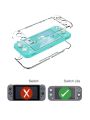 DATA FROG Protective Cover For compatible-Switch Lite  Game Console Transparent PC Crystal Shell for Switch Lite. 