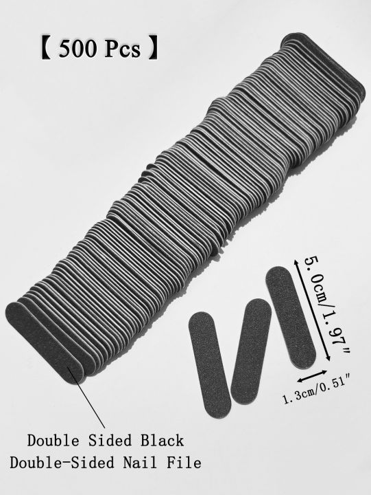 15%20to%201000%20Pcs%20Mini%20Double%20Sided%20Black%20Nail%20Files%20Portable%20Disposable%20Emery%20Board%20Buffers%20for%20Nail%20Art%20Manicure%20and%20Pedicure%20-%20Image%207