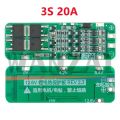 2 Pcs 3S 20A BMS 18650 Lithium Li-on Battery Charger Module - BMS Protection - Battery management System 11.1V 12V 12.6V Module. 