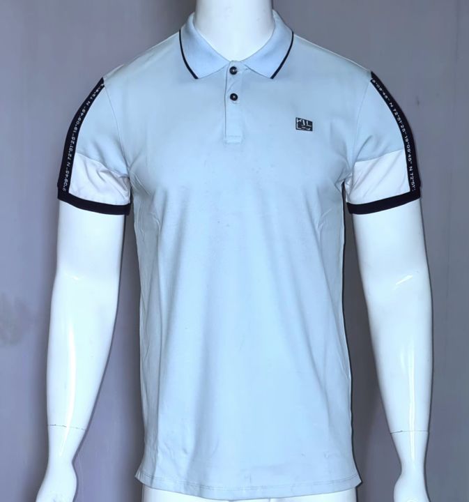 killer sky colour regular polo neck half sleeves t-shirt for men