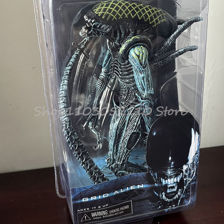 NECA%20Grid%20Warrior%20Xenomorph%20Alien%20Figure%20Alien%20vs%20Predator%20Action%20Figure%20Collectible%20Model%20Toys%20Christmas%20Birthday%20Gift%20-%20Image%203