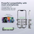 FANAUE Aluminum Alloy Motorcycle Mobile Phone Holder Panel Mobile Phone Holder Anti-Vibration Anti-Shake Stable.