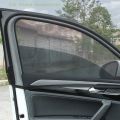 2pcs/set Car Sunshade Net, Window Privacy Net, Mosquito Net Car Sunshade Set with Buckle – UV Protection, Heat Reduction & Enhan. 