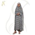 Flowers Printed Namaz Chadar with Sleeves 60 inch Length. 