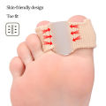 1/2 PCS  Double Hole Bunion Corrector Silicone Big Toe Separator Daily Hallux Valgus Correction Orthopedic Pedicure Care Tool. 