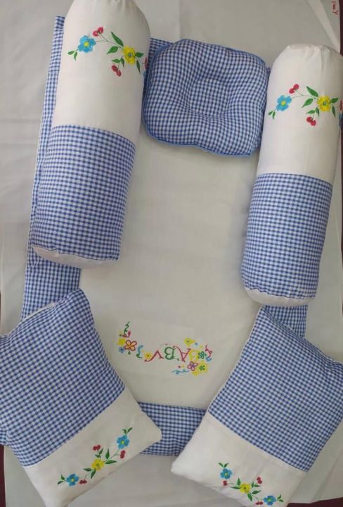 Baby cot set / baby pillow set / baby gift pack / baby bedding set