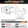 Motowolf Waterproof Motorcycle Waist Bag Multifunctional Outdoor Motocross Cycling Pack Anti-Splash Premium Oxford Cloth. 
