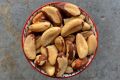 Raw Brazil Nuts. 