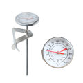 0℃ to100℃ Dial Thermometer for Coffee Pot Milk Frothing Jug Professional Cafe KitchenTemperature Measuring Tools. 
