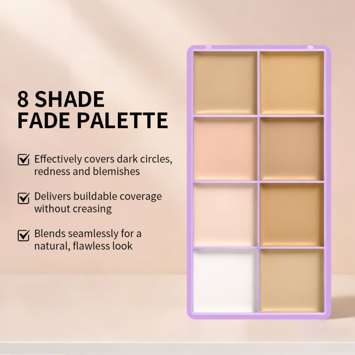 Concealer%20Palette%20Waterproof%20Long-lasting%20Foundation%20Matte%20Moisturizing%20Lightweight%20Breathable%20Look%20Multi-shade%20Concealer%20Disk%20-%20Image%203
