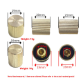 Car AC System Conditioner Auto Air Conditioning Charging Kit Cover Core Refrigerant High Low Pressure Dust Caps Side Accessories.