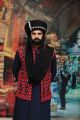 Balochi pagri white and black. 