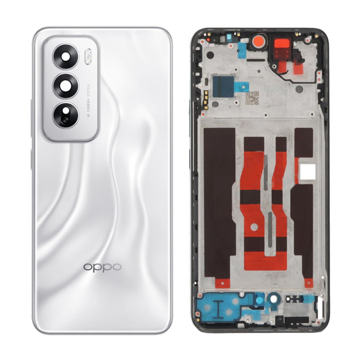 Oppo Reno 12 Full Body Panel Replacement - Middle Chassis + Back Shell ...