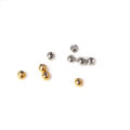 10 Pcs 316L Stainless Steel Body Piercing Accessories 3-4mm Earbone Stud Ball Ear Nail Ball Body Piercing Jewelry Wholesale 16G. 